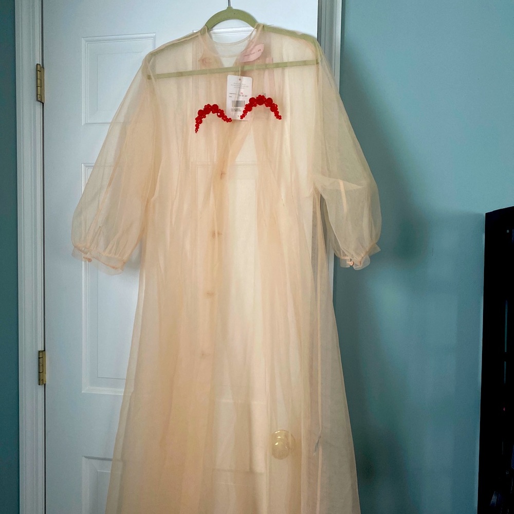 Simone Rocha x H&M Embellished Sheer Dress